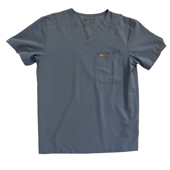 Figs • Pisco / Leon Ceil Blue Scrub Set - S Short - Picture 5 of 16